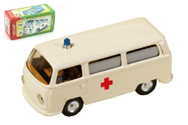 Kovap retro reševalno vozilo VW 1:43