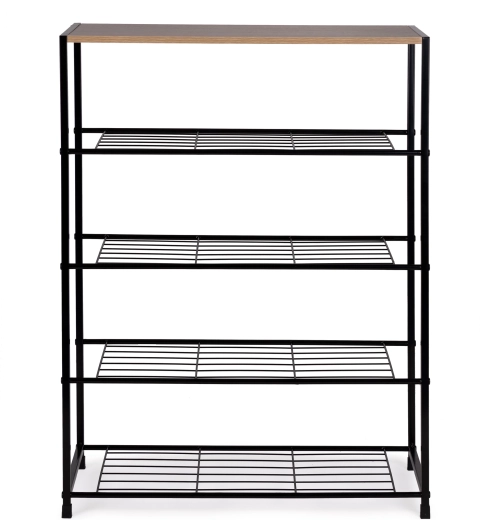 Praktična lesena zgornja polica
