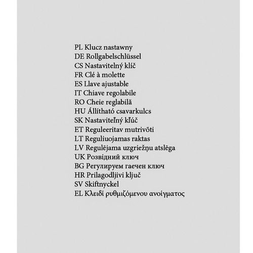 Nastavljiv ključ Bigstren 24283