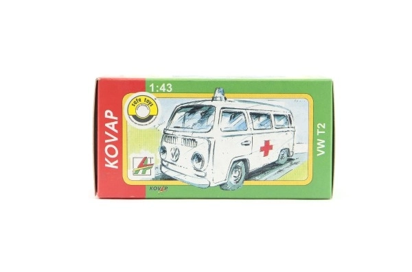 Kovap retro reševalno vozilo VW 1:43