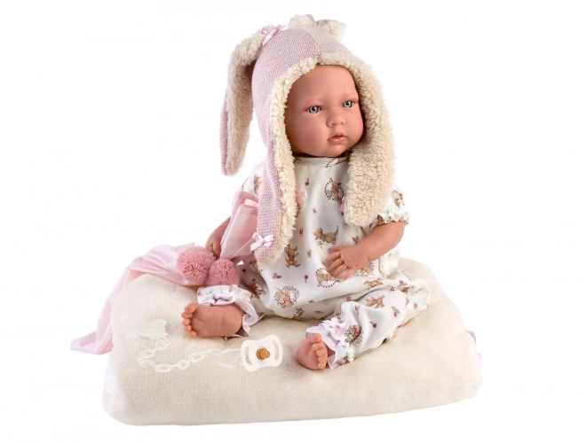 Llorens M740-94 oblačilo za punčko dojenčka NEW BORN velikosti 40-42 cm