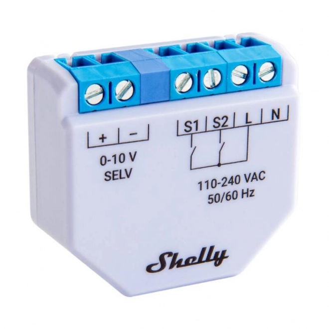 Shelly Plus 0-10V zatemnilnik svetlobe WiFi/Bluetooth