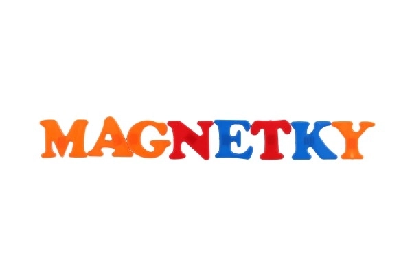 Magnetne črke - 27 kosov