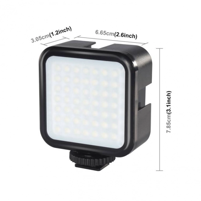 LED svetilka Puluz za fotoaparat, 860 lumnov