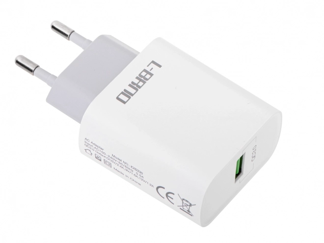 Bela hitra USB polnilna naprava 15W