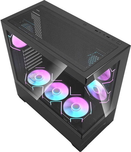 Močno hlajenje s 7 ARGB ventilatorji v paketu