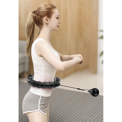 Hula hop z masažnimi izboklinami in utežmi Trizand