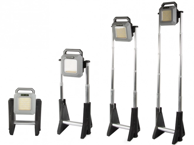 Polnilni LED teleskopski reflektor 3000 lumnov