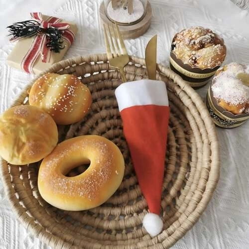 Ovitki za pribor - Božične kape, 12 kosov. Ruhhy 22303