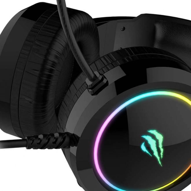 Gaming slušalke Havit GAMENOTE H2232D RGB USB 3,5 mm