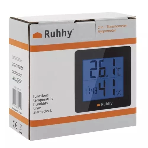 Ruhhy 19161 termometer/vlaga