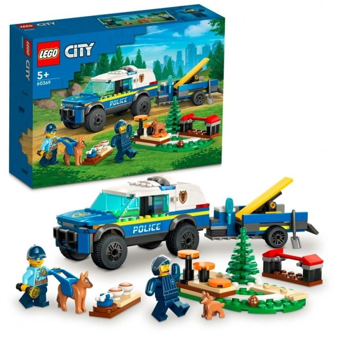 LEGO® City 60369 Mobilno vadbišče policijskih psov