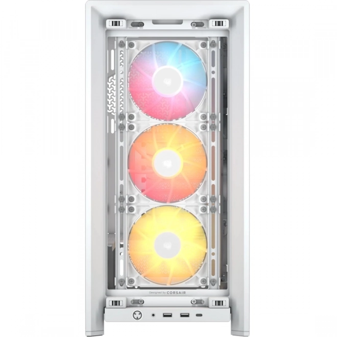 Modularna računalniška ohišja FRAME 4000D RS ARGB bela Mid Tower ATX