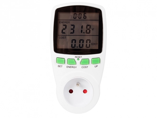 Wattmeter z LED osvetlitvijo