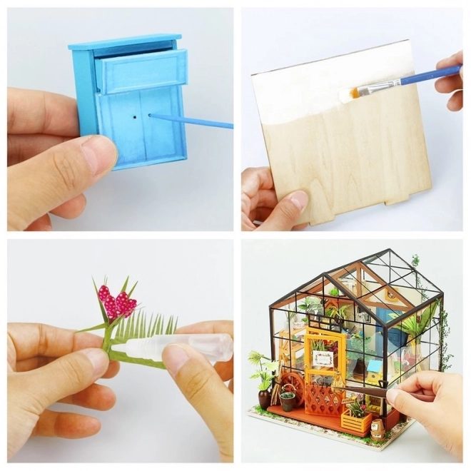 Cvetlična hiša Cathy - Miniaturen rastlinjak