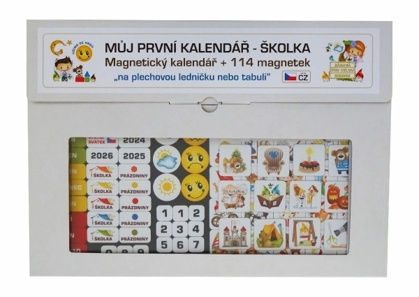 Magnetni koledar - Vrtec 114 magnetov