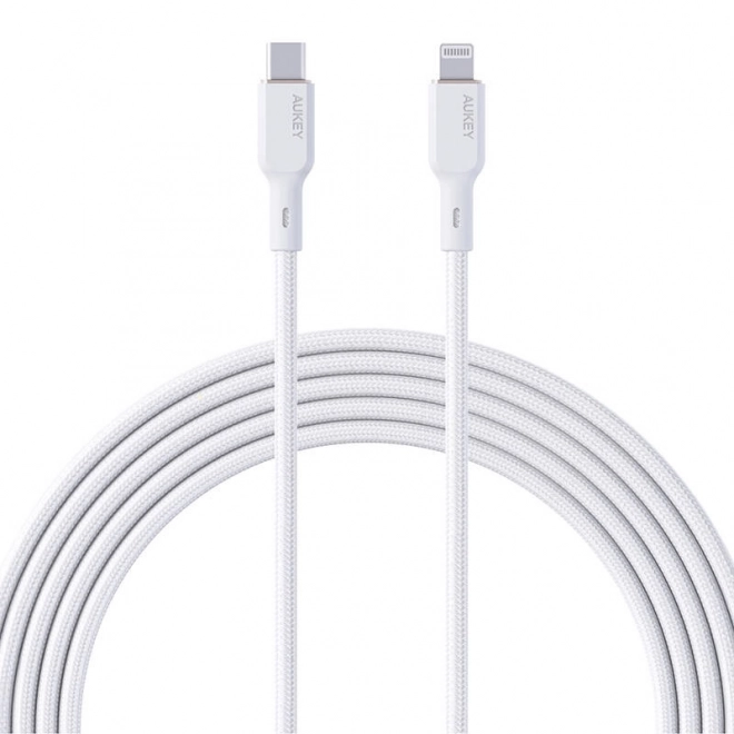 Kabel Aukey USB-C na Lightning 1,8 m bel