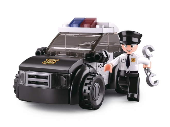 Sluban Policija 4v1 M38-B0638D Patruljno vozilo