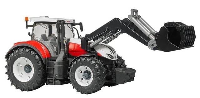 Bruder traktor Steyr Terrus CVT s čelnim nakladačem