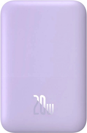 Powerbanka Baseus Magnetic Mini 6000 mAh 20 W vijolična