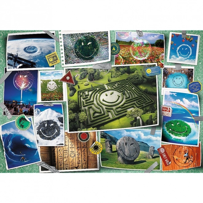 Puzzle Smiley: Nasmejane slike 1000 kosov