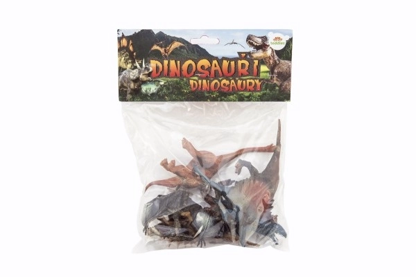 Plastični dinozaver 15-18cm 5 kosov v vrečki