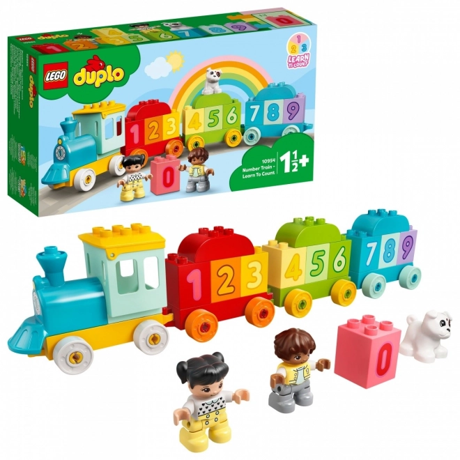 LEGO Duplo 10954 Vlak s številkami – Učimo se šteti