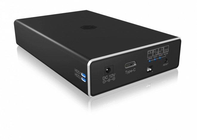 Zunanji Raid ohišje IB-RD2253-C31 za 2,5 SATA HDD na USB 3.2 Gen 2, RAID 0,1, SINGLE, LARGE