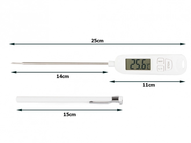Digitalni kuhinjski termometer z LCD zaslonom