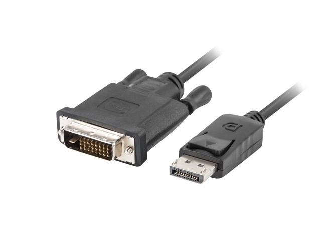 Kabel DisplayPort - DVI-D(24+1) M/M 3m črni