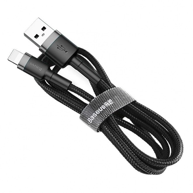 Baseus Cafule USB Lightning kabel 2A 3m (Črna Siva)