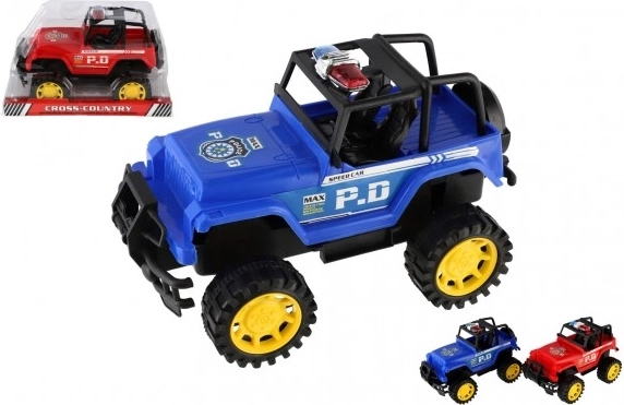 Policijski terenski avto na vztrajnik 22 cm