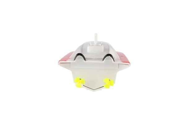 Motorni čoln/ladja za vodo RC plast 19cm na baterije+polnilni paket+USB 2,4Ghz v škatli 26x13x15cm