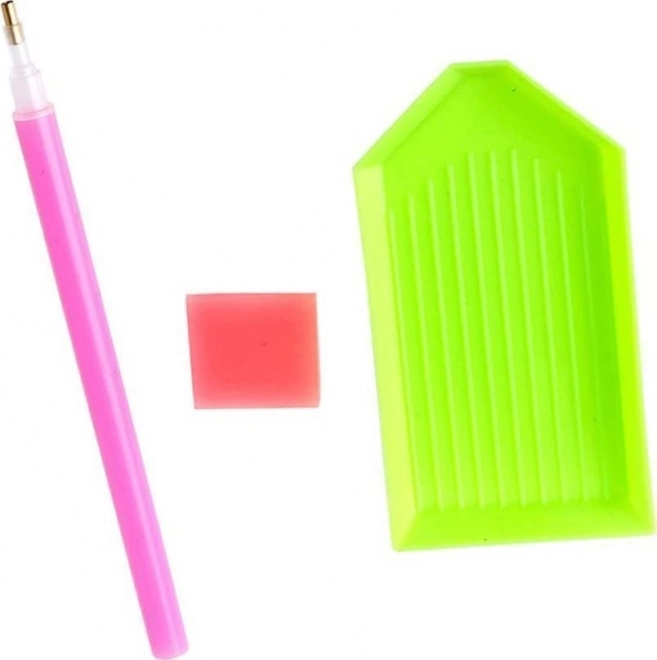 Set za diamantno slikanje - nočni mavrični samorog