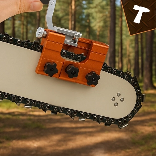 Hitro ostrenje brez demontaže verige