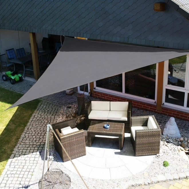 Nepremočljiva sončna ponjava 5x5x5m ModernHome - siva