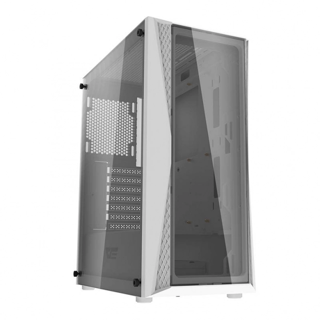Računalniško ohišje Darkflash DK352 Plus s 4 ventilatorji (črno-bela)