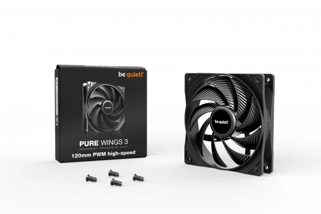 Ventilator Pure Wings 3 120 mm PWM visoke hitrosti