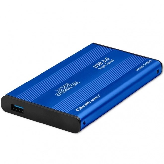 Zunanji etui za HDD/SSD 2.5" SATA3 USB 3.0 Modra