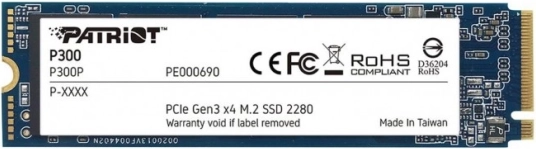 SSD Patriot P300 512 GB M.2 PCIe Gen 3 x4