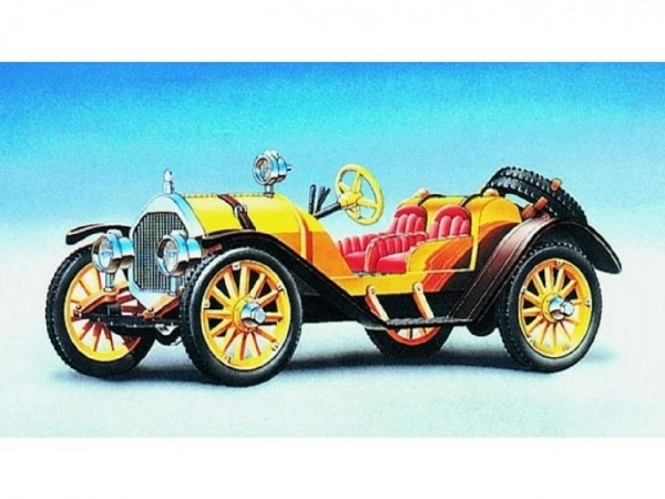 Model Mercer Raceabout 1912 12,5x5,5cm v škatli 25x14,5x4,5cm