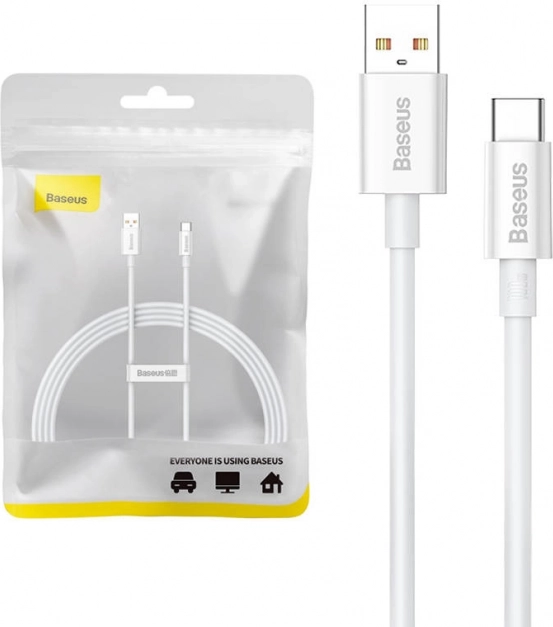 Kabel Baseus USB-C Superior 100 W 1,5 m bel