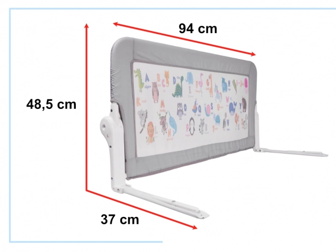 Varnostna pregrada za posteljo 90cm živali