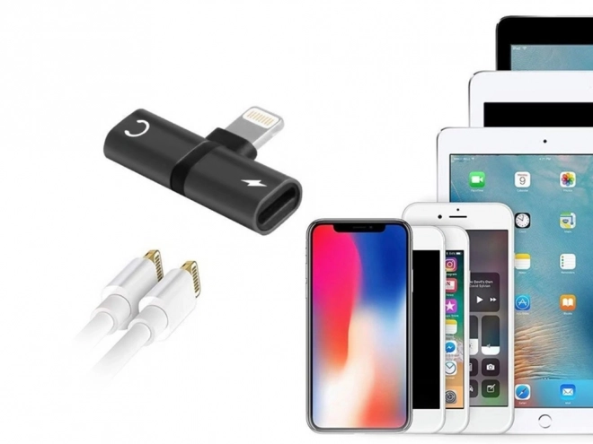 Lightning adapter za iPad in iPhone 2 v 1
