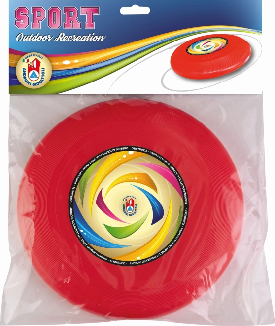 Androni Letalni disk - premer 23 cm, rdeč