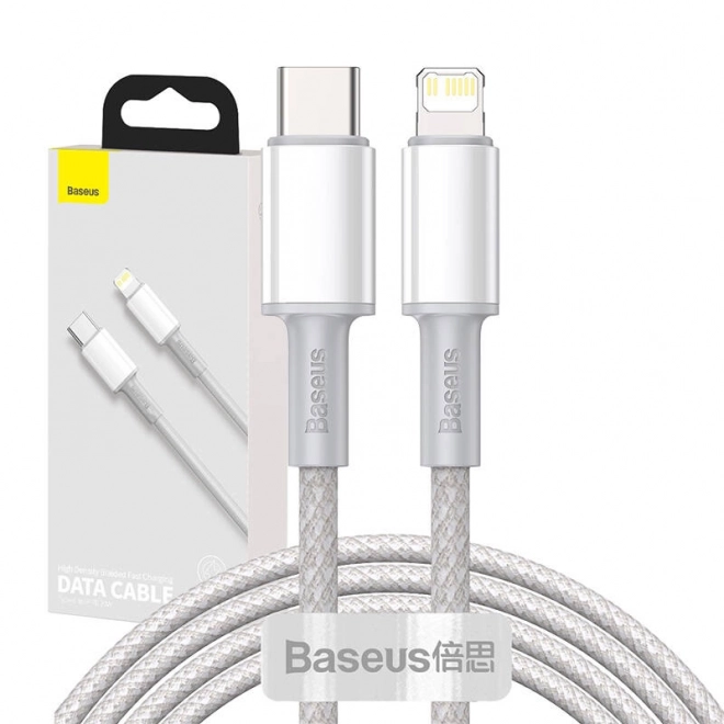 USB-C na Lightning kabel Baseus z visoko gostoto pletenja, 20W, PD, 2m