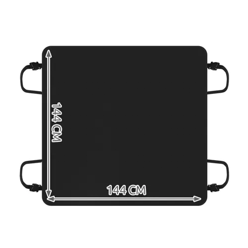 Podloga za pse 144x144cm Purlov 23691