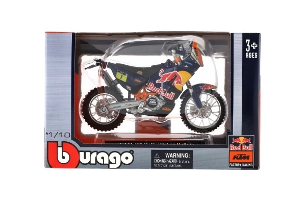 Kovinski model motocikla KTM 450 Rally Dakar