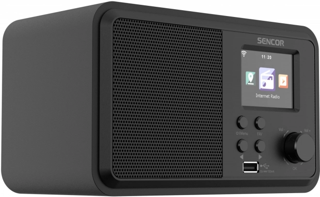 Spletni radio Sencor z močjo 4 W in WiFi