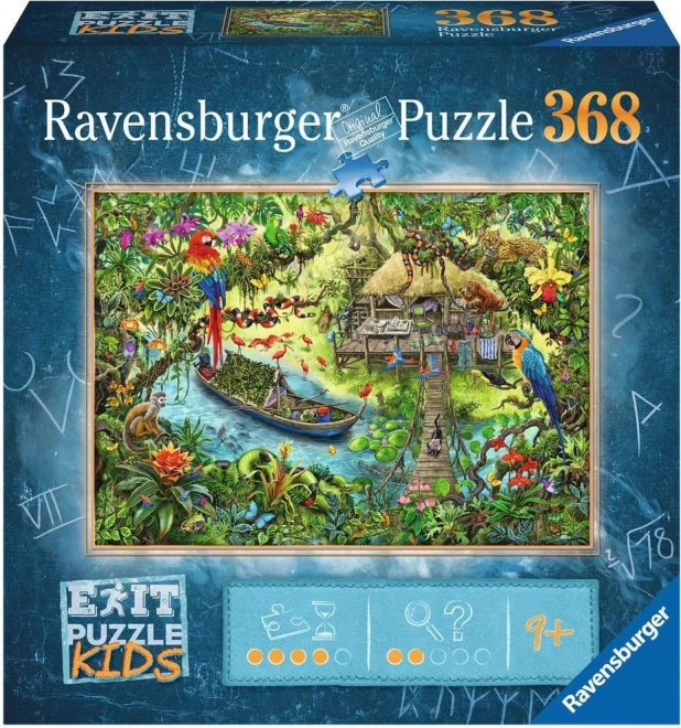 Izhod KIDS Puzzle: Džungla 368 kosov